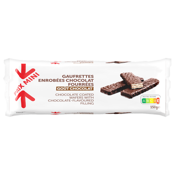 Image de Gaufrettes enrobées de chocolat PRIX MINI