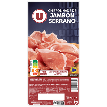 Image de U
Chiffonnade de Jambon Serrano