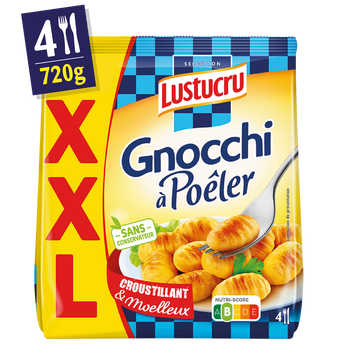 Image de Gnocchi à poêler LUSTUCRU, format XXL 720g, pour 4