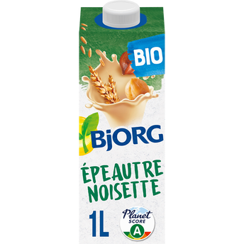 Image de Boisson végétale Bio Epeautre Noisette BJORG - Brique