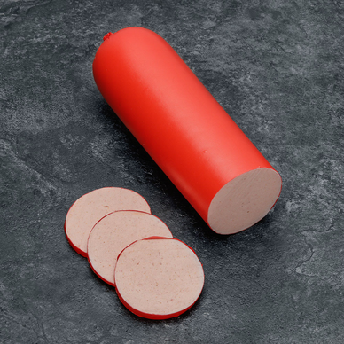 Saucisse de viande avec boyau artificiel 900g - Stoeffler