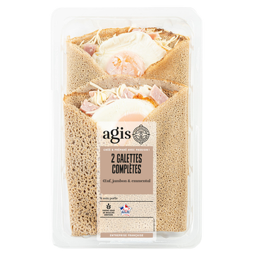 Les 300 & Bio Galettes Complètes, Agis, 2 Unités De 150g