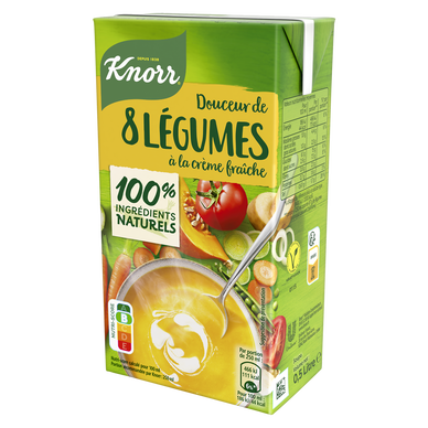Knorr - Soupe déshydratée aux 9 légumes, pomme de terre, carotte