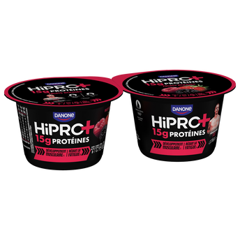 Image de Yaourt proteinée saveur fruits rouges HIPRO PLUS