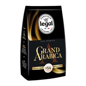 Image de Café dosettes LEGAL GRAND ARABICA N°7