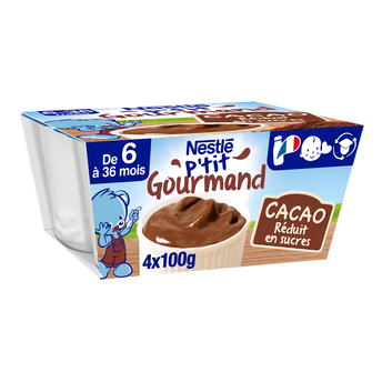 Image de Desserts lactés P'TIT GOURMAND Chocolat