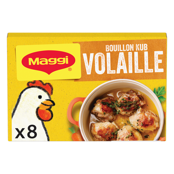Image de Bouillon cube volaille MAGGI, boite de 8 cubes