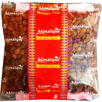 Image de Raisin Sultanine brun MOSAÏQUE, sachet de