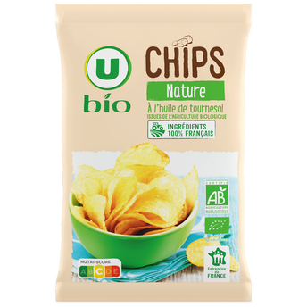 Image de U BIO
Chips nature bio sachet de