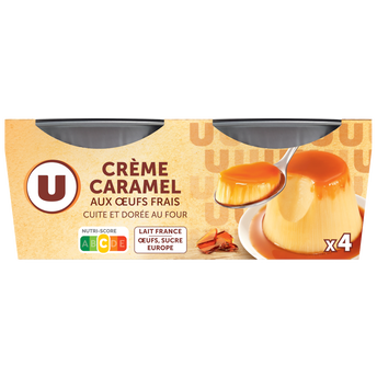 Image de U
Crème caramel