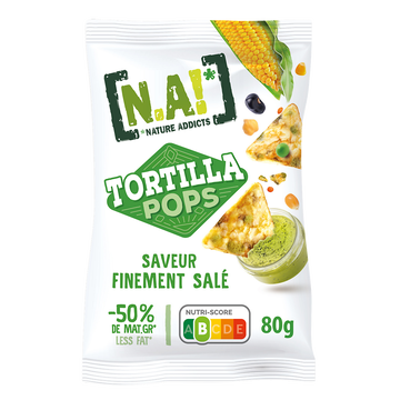 [N.A!] Nature Addicts Tortilla Finement Salé N.a! 80g