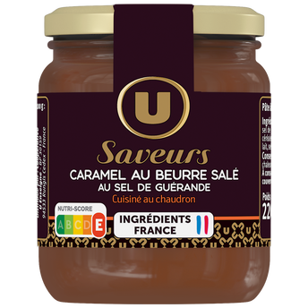 Image de U SAVEURS
Caramel au beurre salé au sel de Guérande
