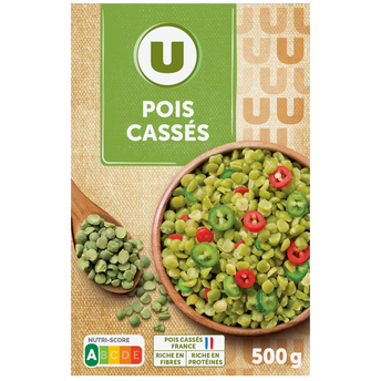 Image de U
Pois cassés  étui de