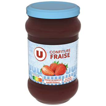 Image de U
Confiture de fraise allégée  pot de