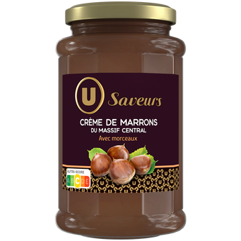 Image de U SAVEURS
Crème de marrons du Massif Central avec morceaux