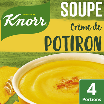 Image de Soupe crème au potiron déshydratée KNORR, paquet de