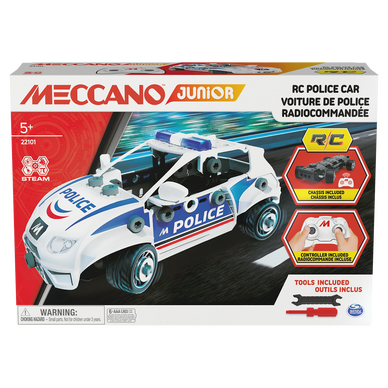 MECCANO JUNIOR - Ma voiture de police RC - Dès 5 ans - Super U, Hyper U, U  Express 