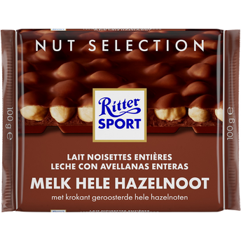 Image de RITTER sport lait noisettes entières