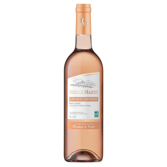 Image de Vin rosé Pays d'Oc IGP, Vin rosé, Roche Mazet cinsault grenache