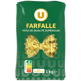 Image de U
Farfalle qualité supérieure, sachet de