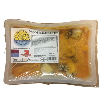 Pampers Seiches À La Sétoise, Claude Traiteur, 400g