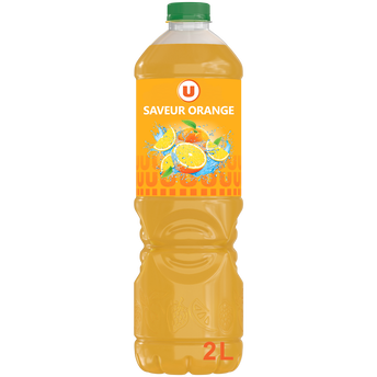 Image de U
Boisson aux jus de fruits à base de concentrés, aromatisée orange
