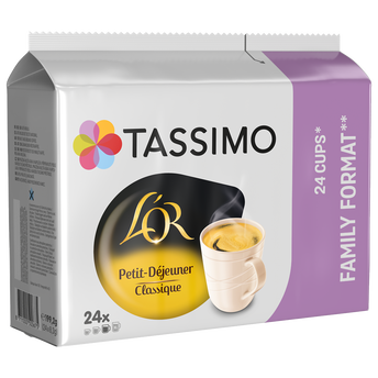 Image de Café dosettes TASSIMO L'OR Petit Déjeuner Classique - Compatible TASSIMO