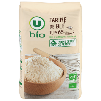 Farine de blé T65 - 1kg - Super U, Hyper U, U Express 