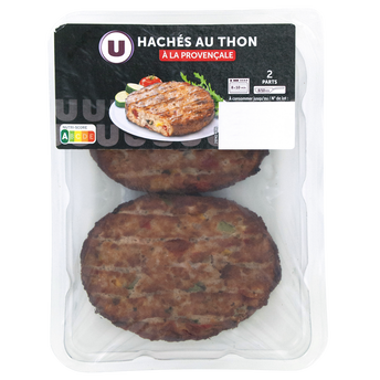 Image de U
Haché de thon à la Provençale, transformé en France, barquette de