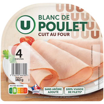 Image de U
Blanc de Poulet - x4 tranches