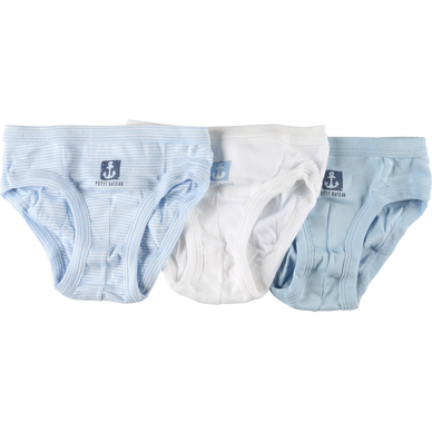 Pocket de 3 slips garcon bio PETIT BATEAU Super U Hyper U U