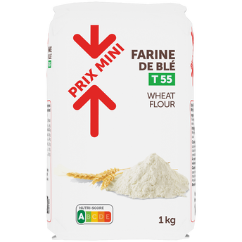 Image de Farine de blé T55 PRIX MINI