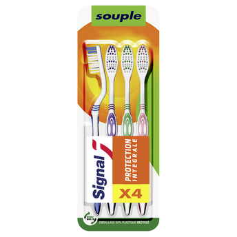 Image de Brosse à dents protection integral manuelle SIGNAL souple
