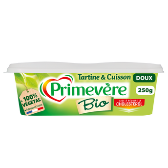 Image de Matière grasse BIO tartines et cuisine PRIMEVERE, 55% de MG