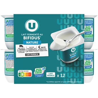 Image de U
Lait fermenté au bifidus nature