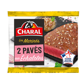 Image de Pavé de boeuf à l'échalote CHARAL - 2x130g