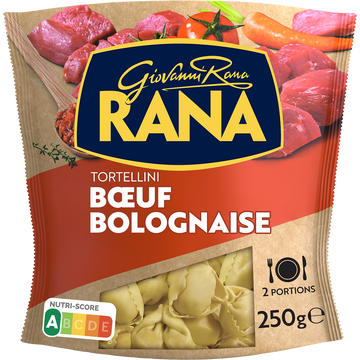 Giovanni Rana Tortellini Farcies Au Boeuf Bolognaise Rana 250g