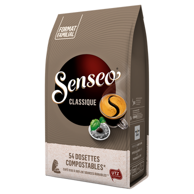 Café dosettes SENSEO Classique - Compatible SENSEO - x54 - Super U