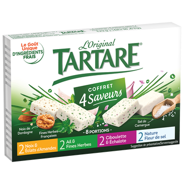 Tartare Fromage À Tartiner 4 Saveurs Tartare - 133g