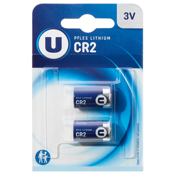 Image de U
Pile Mini CR2 - 2