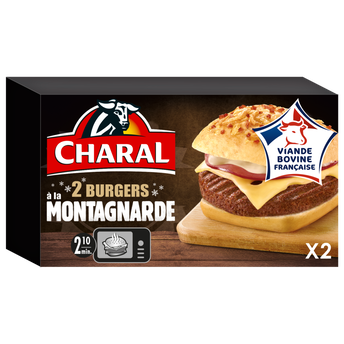 Image de Le Burger Montagnard CHARAL, 2x175g