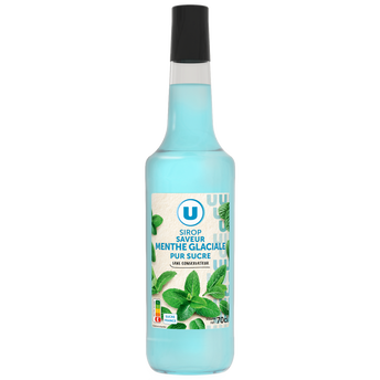 Image de U
Sirop de menthe glaciale  bouteille de