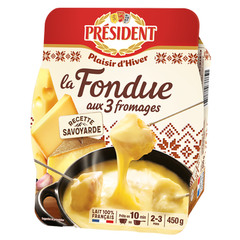 Image de Fondue aux 3 fromages PRESIDENT