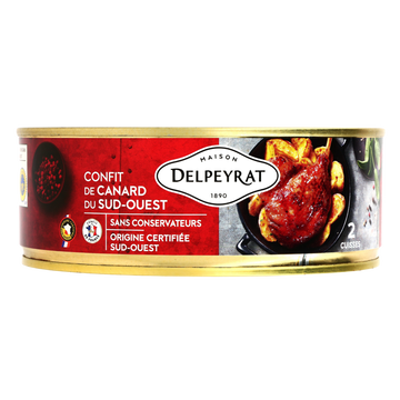 Delpeyrat Confit Canard 2 Cuisses Igp Sud/ouest Delpeyrat Boîte 775g
