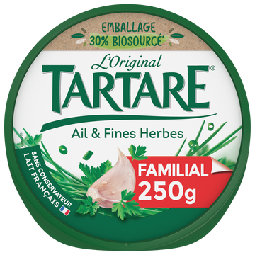 Tartare Fromage À Tartiner Ail & Fines Herbes Tartare - 250g