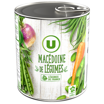 Image de U
Macédoine de légumes - Boîte
