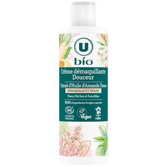 Image de U BIO
Crème démaquillante douceur amande douce, flacon