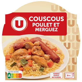 Image de U
Couscous poulet merguez