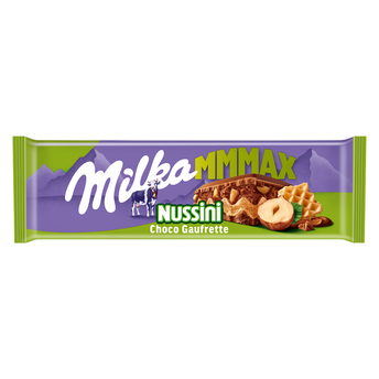 Image de Chocolat au lait nussini MILKA - Tablette de