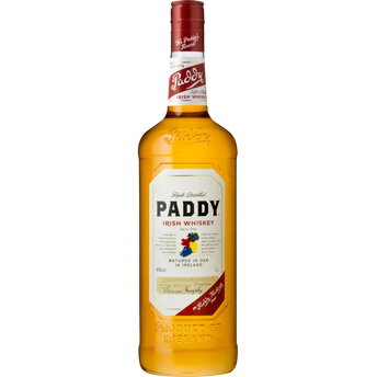 Image de Whisky old irish whiskey PADDY , 40°, bouteille de